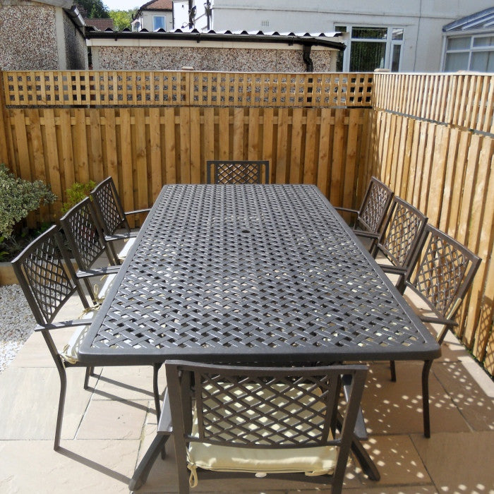 MADISON Tisch 2.6 m (10 Personen Set)