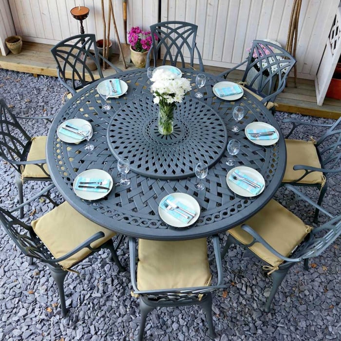 OLIVIA Tisch (10 Personen Set)