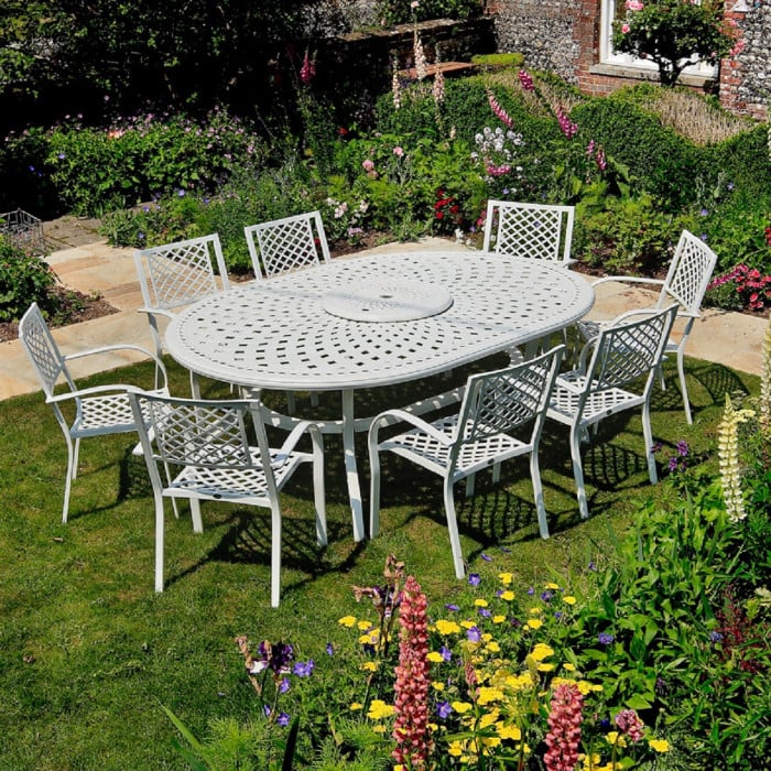 ROSEMARY Tisch (10 Personen Set)