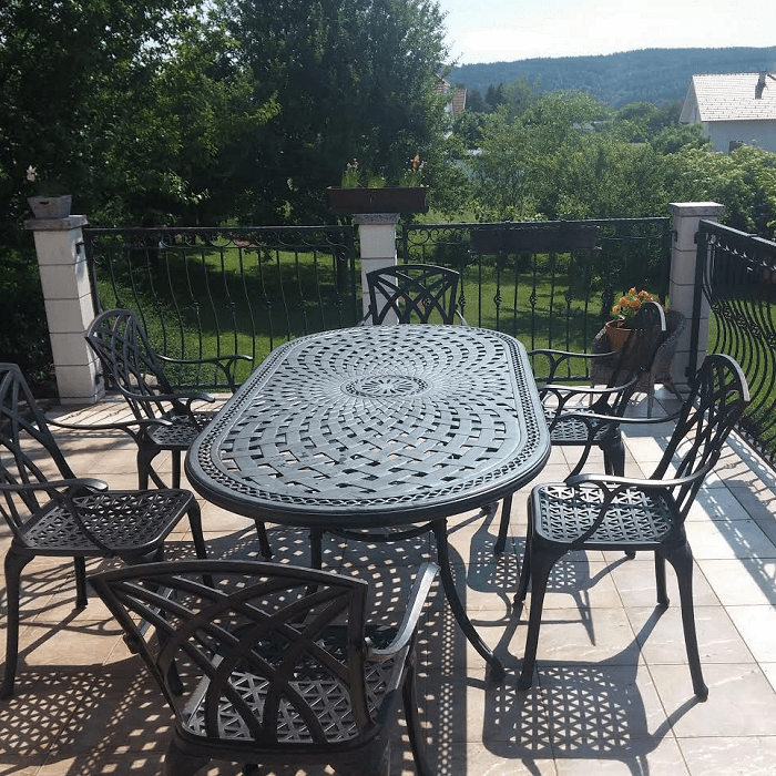 CATHERINE Tisch (6 Personen Set)