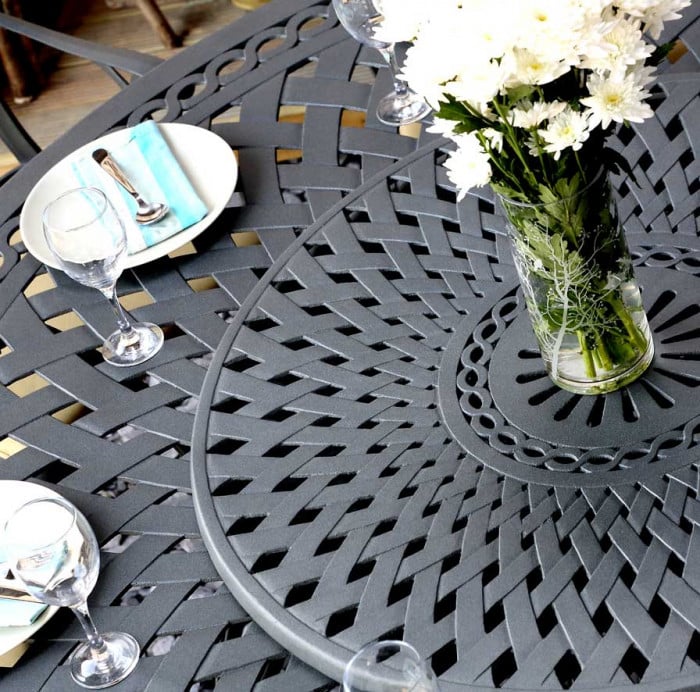 OLIVIA Tisch (10 Personen Set)