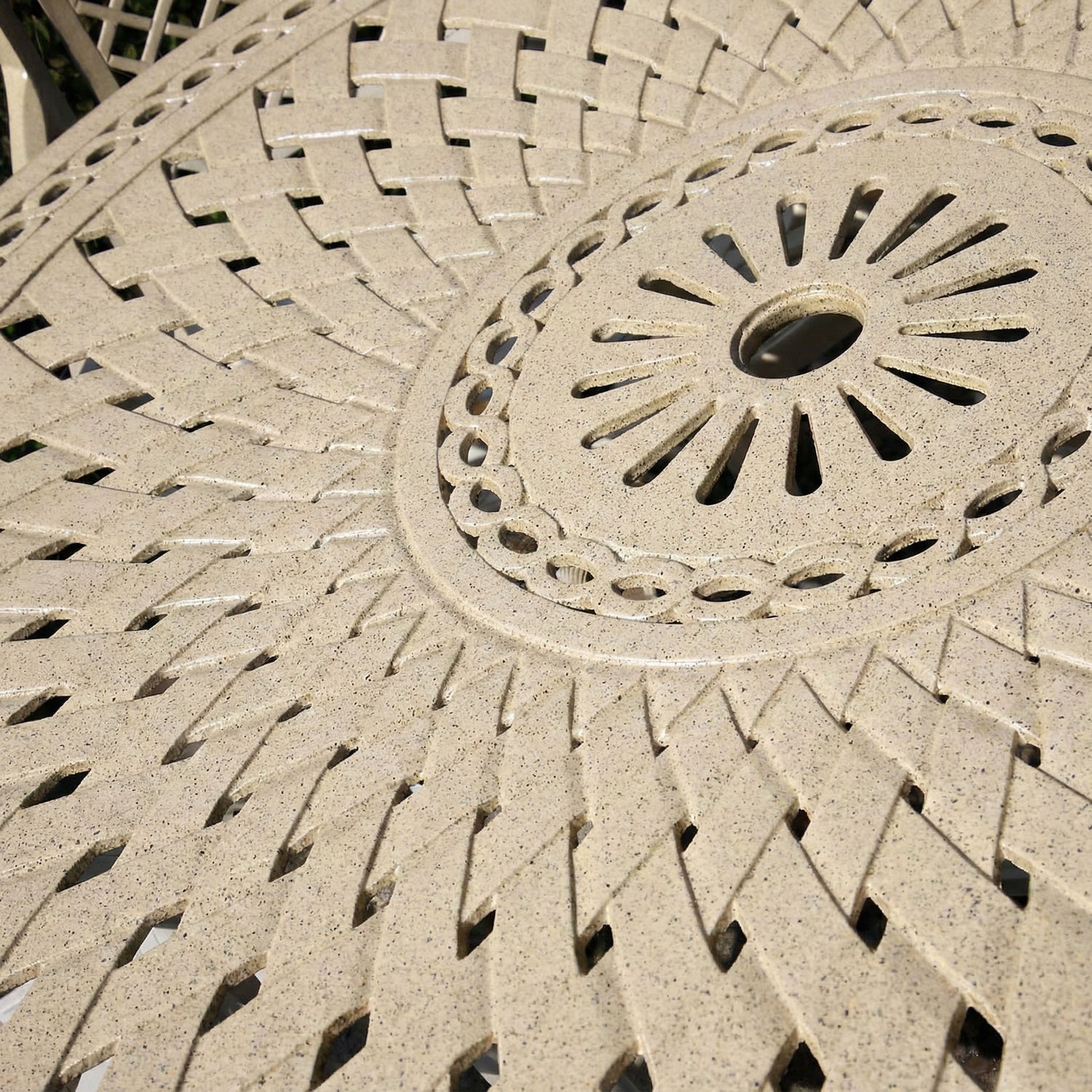 ALICE Tisch (4 Personen Set) Sandfarben