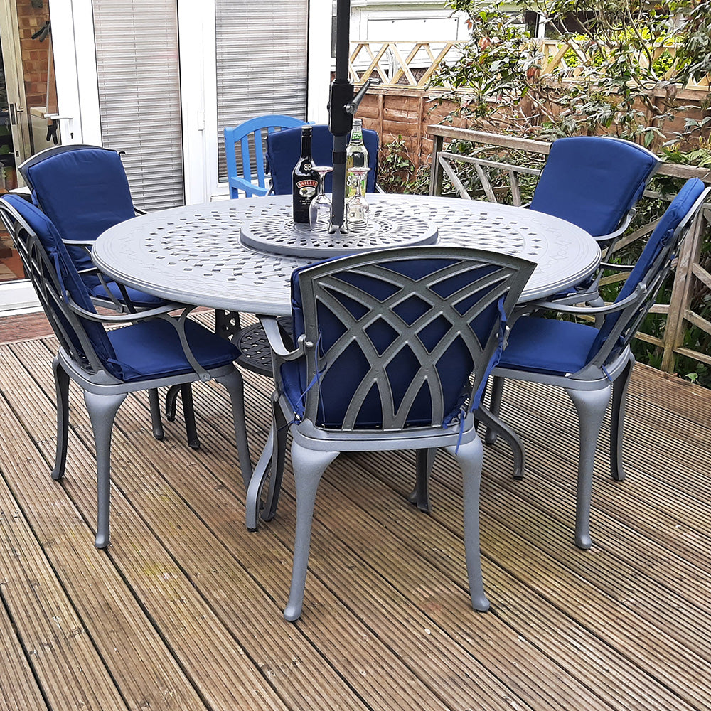 AMELIA Tisch (6 Personen Set)