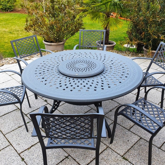 AMELIA Tisch (6 Personen Set)