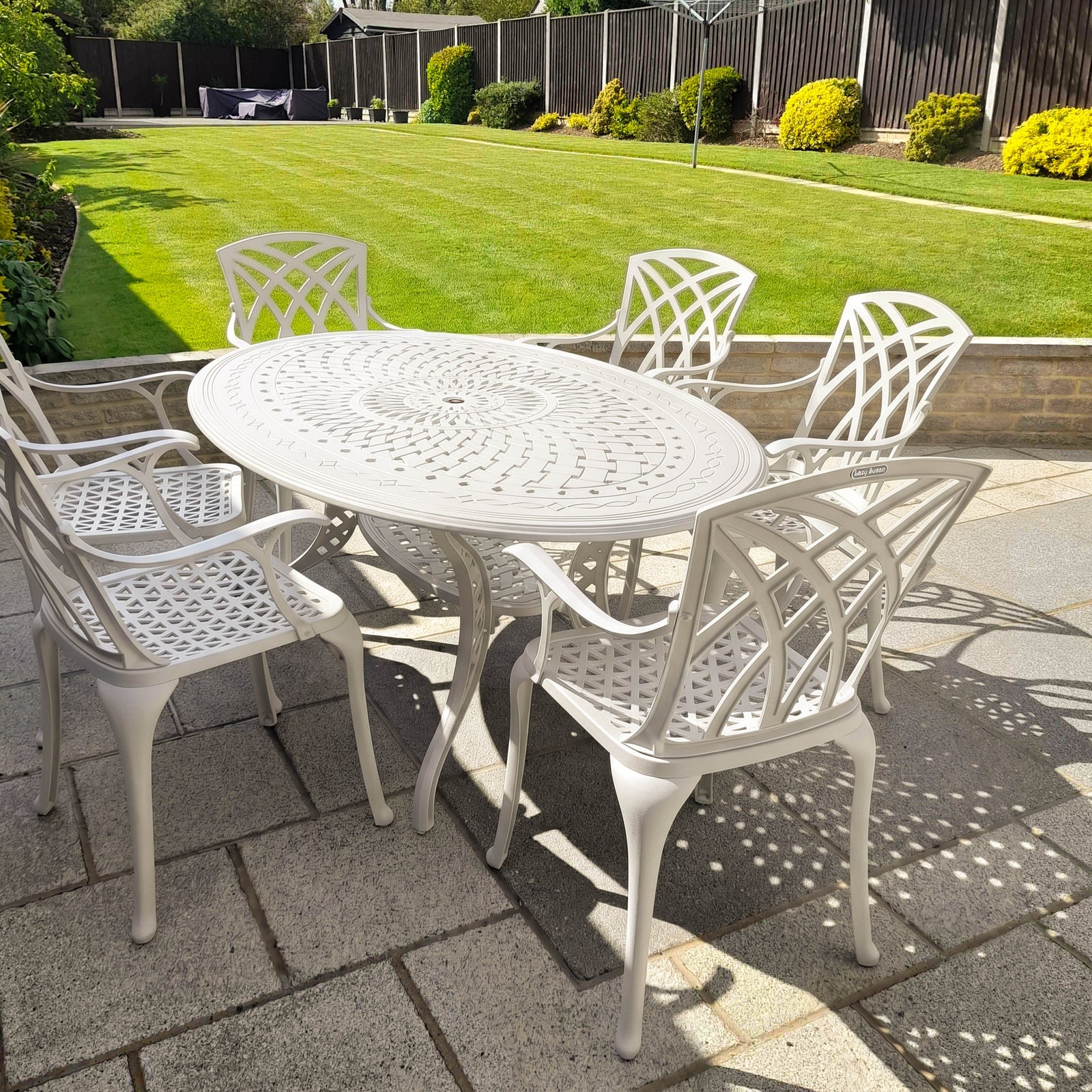 CHARLOTTE Tisch (6 Personen Set)