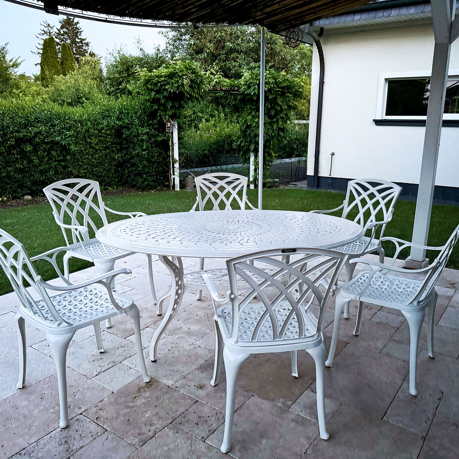 CHARLOTTE Tisch (6 Personen Set)