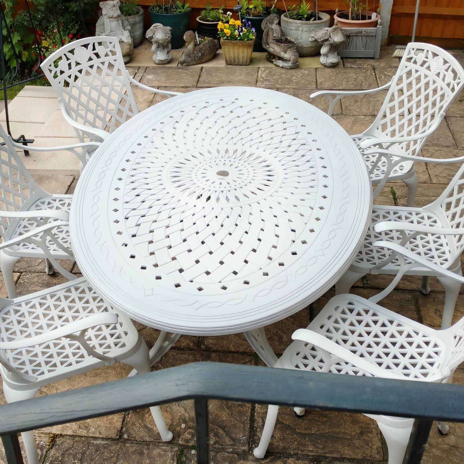 CHARLOTTE Tisch (6 Personen Set)