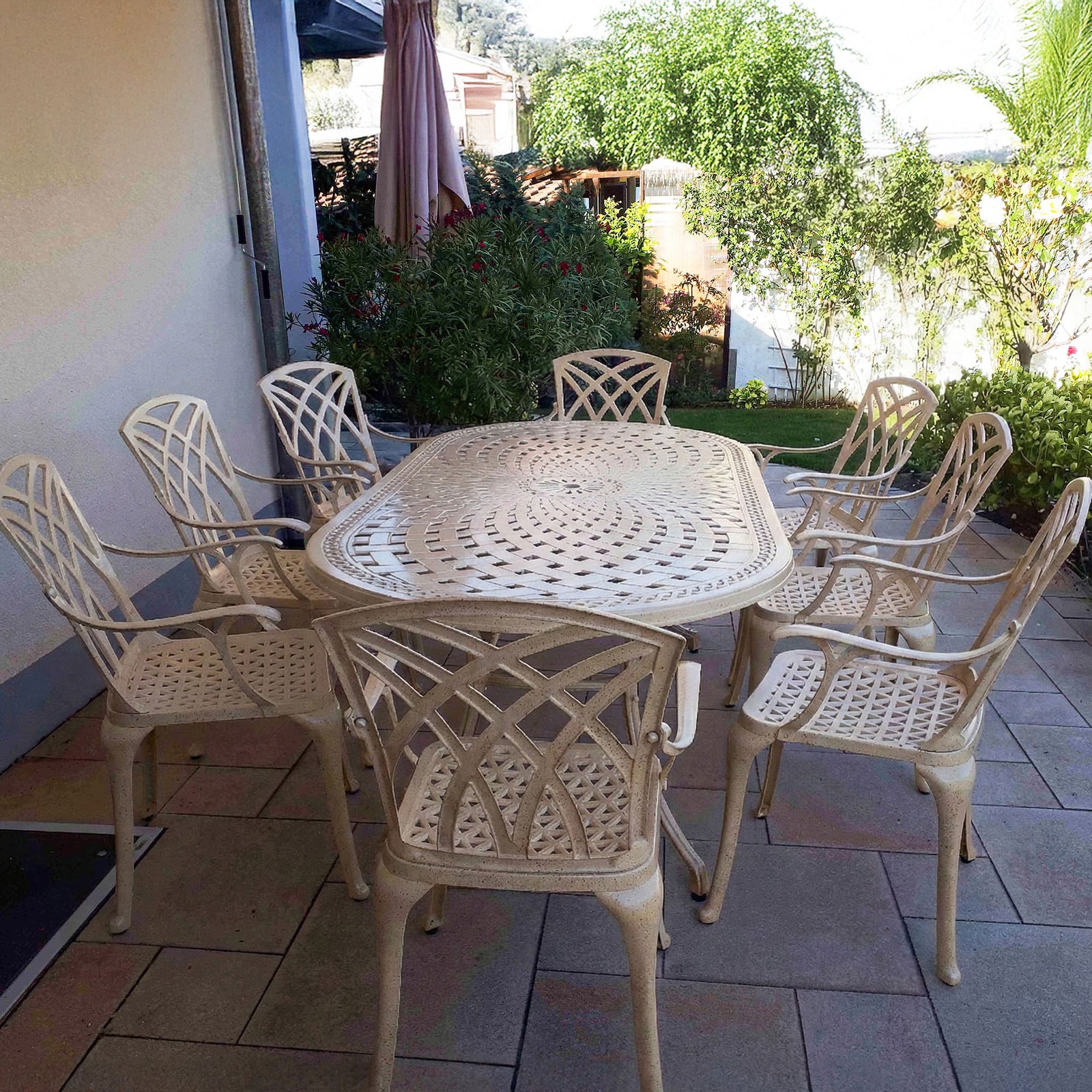 CATHERINE Tisch (6 Personen Set)