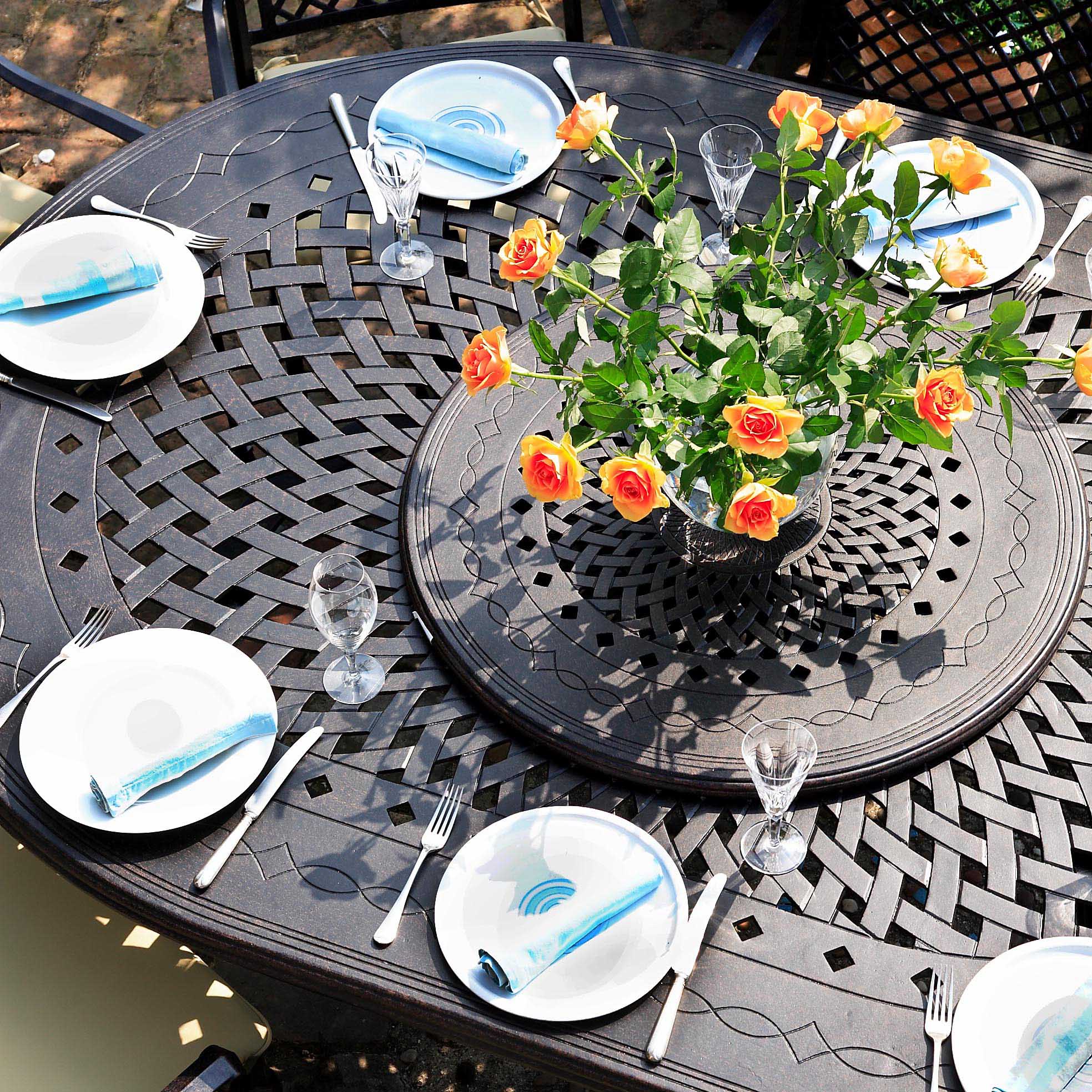GLORIA Tisch (10 Personen Set)