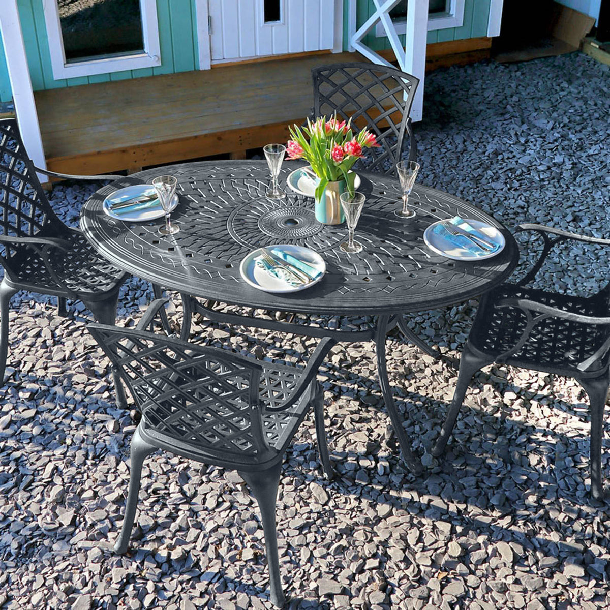 EMILY Tisch (6 Personen Set)