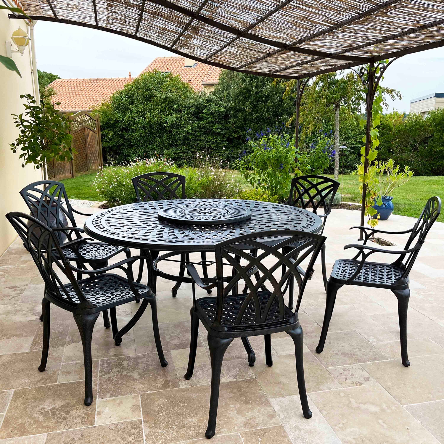 FRANCES Tisch (6 Personen Set)
