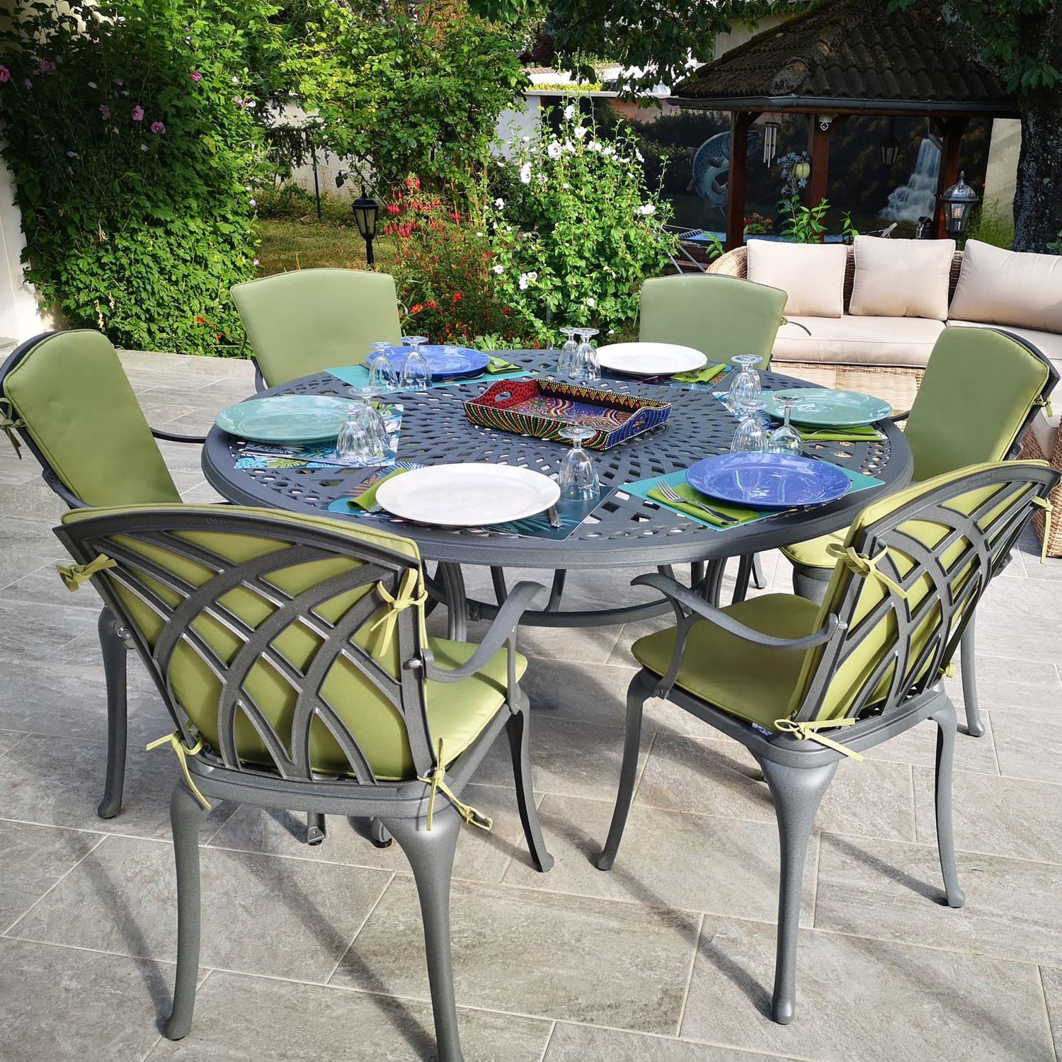 FRANCES Tisch (6 Personen Set)