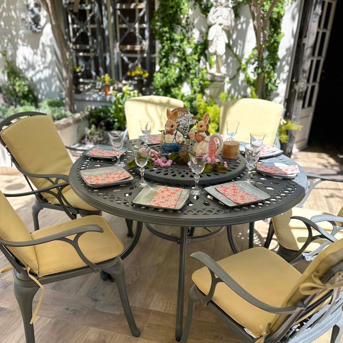 FRANCES Tisch (6 Personen Set)