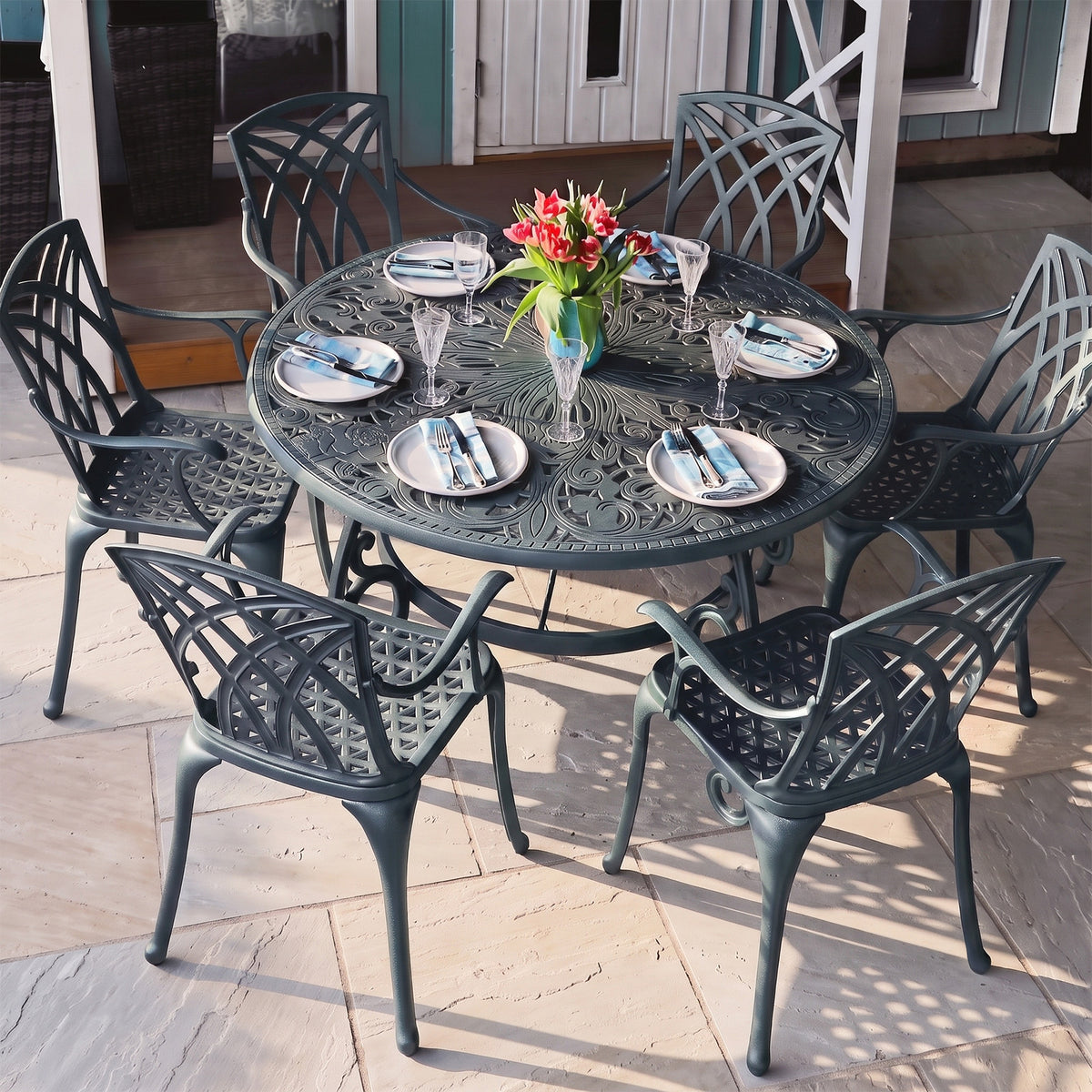 JOYCE Tisch (6 Personen Set)