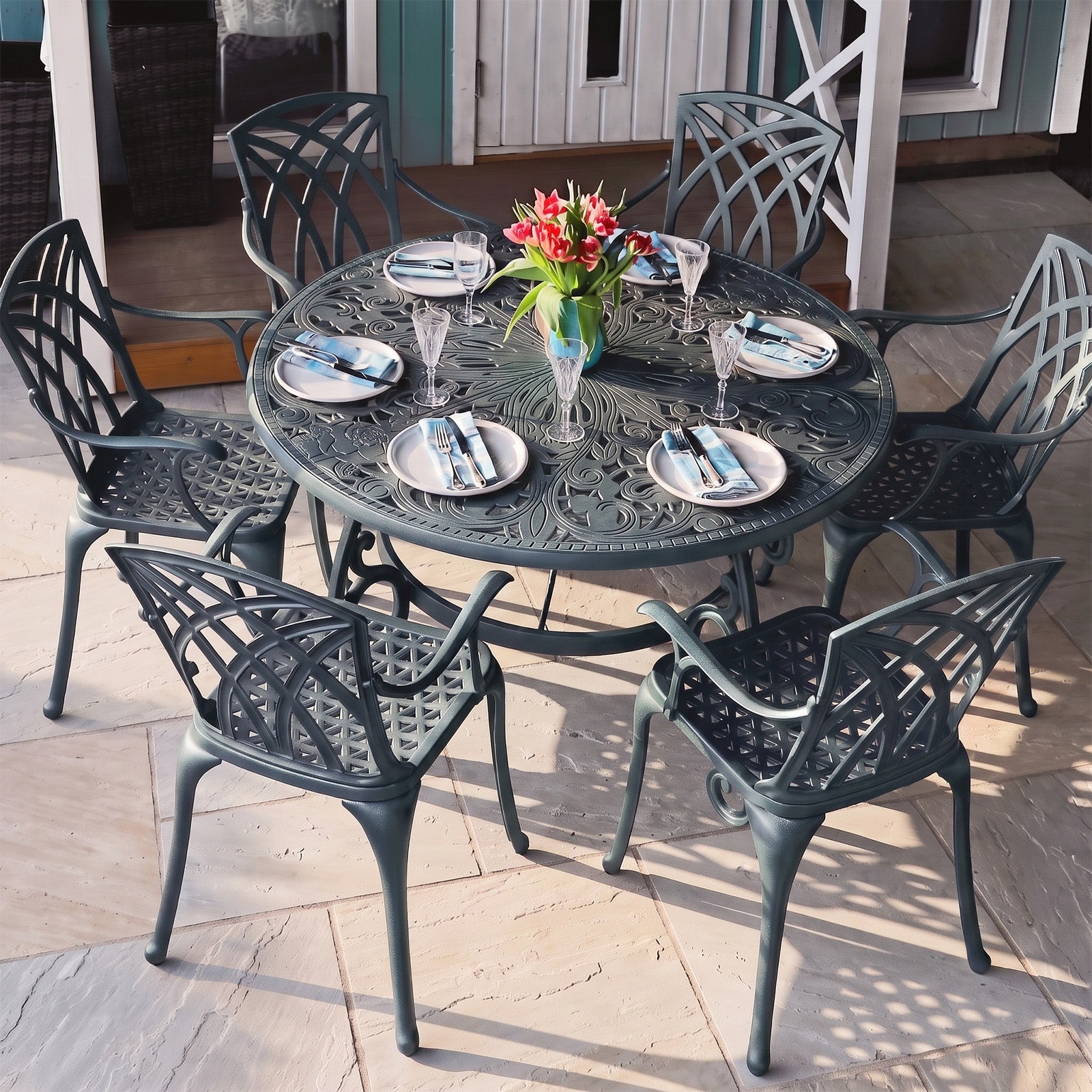JOYCE Tisch (6 Personen Set)