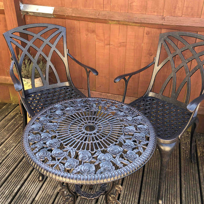 London Rose Bistrotisch (2 Personen Set)