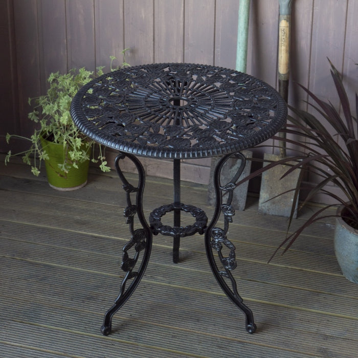 London Rose Tisch - Antik Bronze
