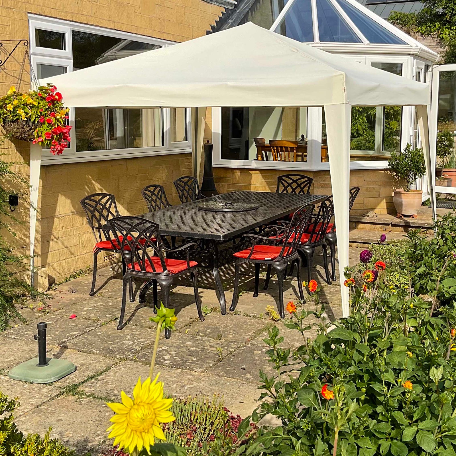 MADISON Tisch 2.6 m (10 Personen Set)