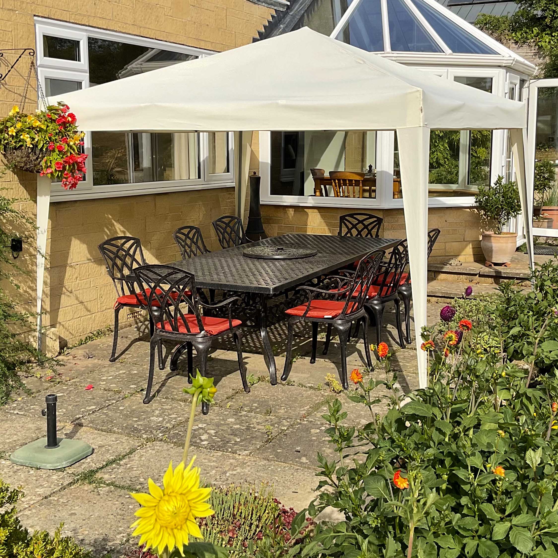MADISON Tisch 2.6 m (10 Personen Set)