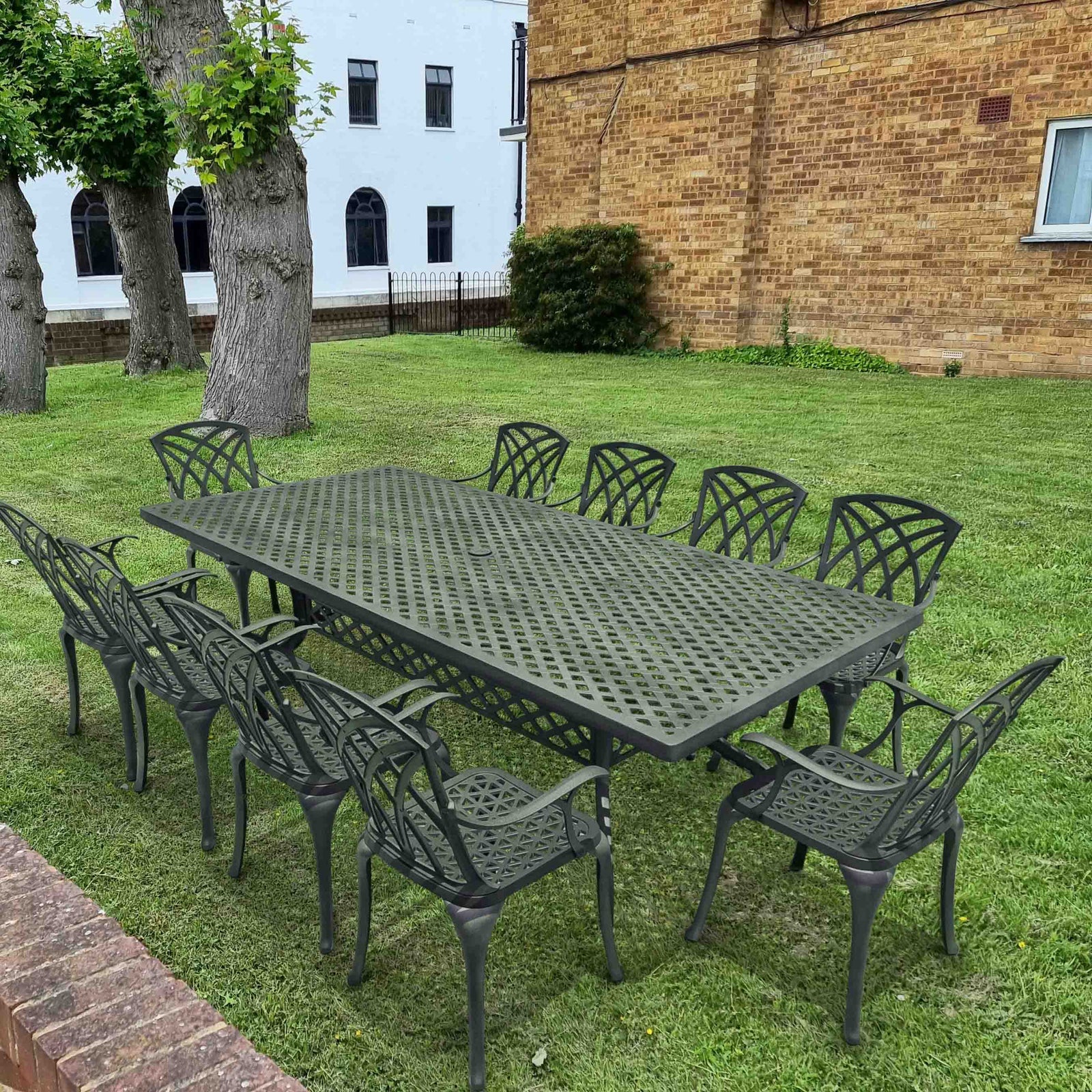 MADISON Tisch 2.6 m (10 Personen Set)