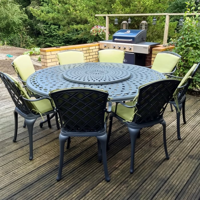 OLIVIA Tisch (10 Personen Set)