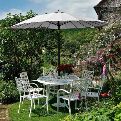 Sonnenschirm 2,5 m - Grau