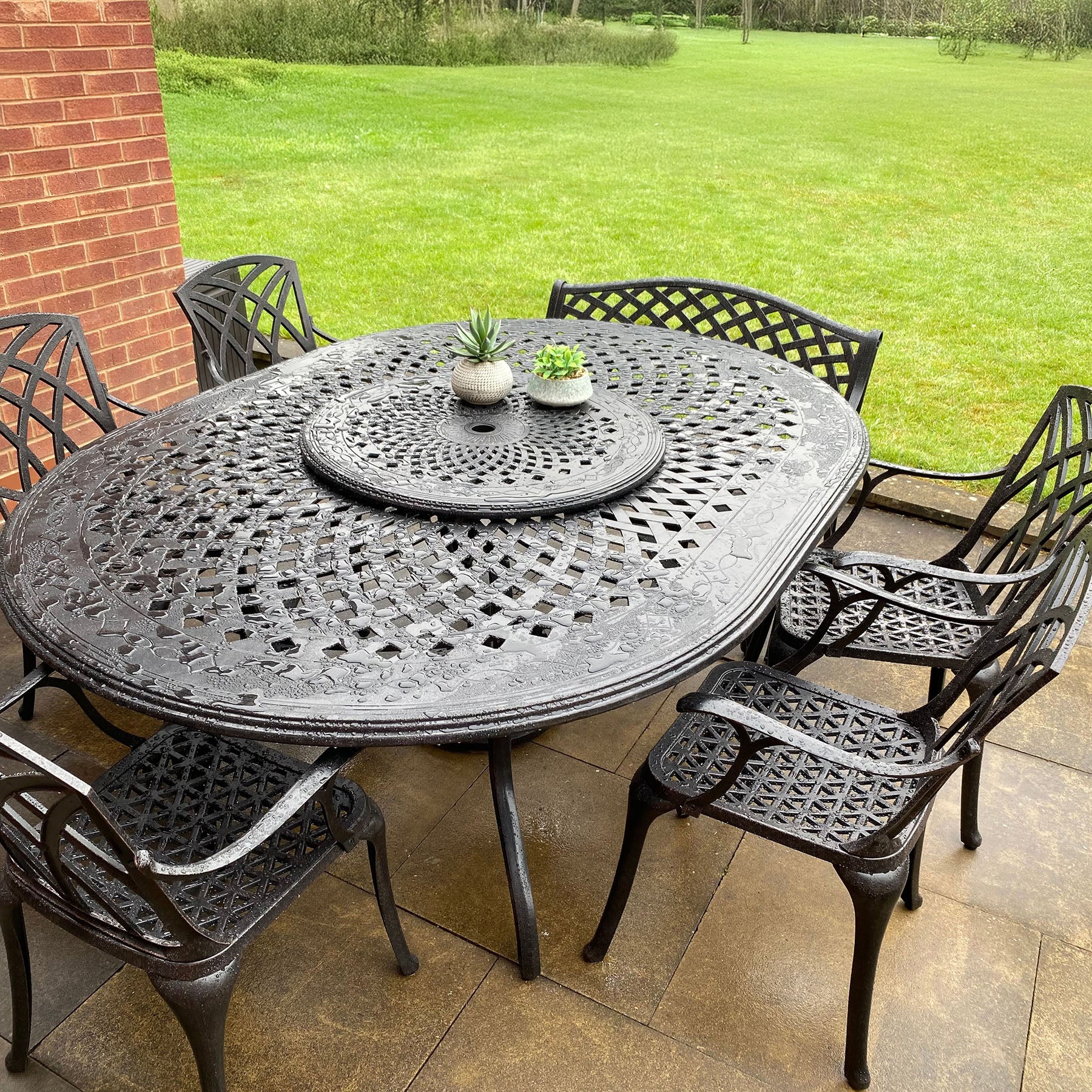 ROSEMARY Tisch (8 Personen Set)