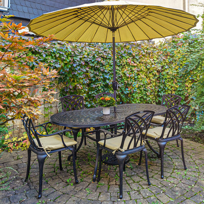 CATHERINE Tisch (6 Personen Set)