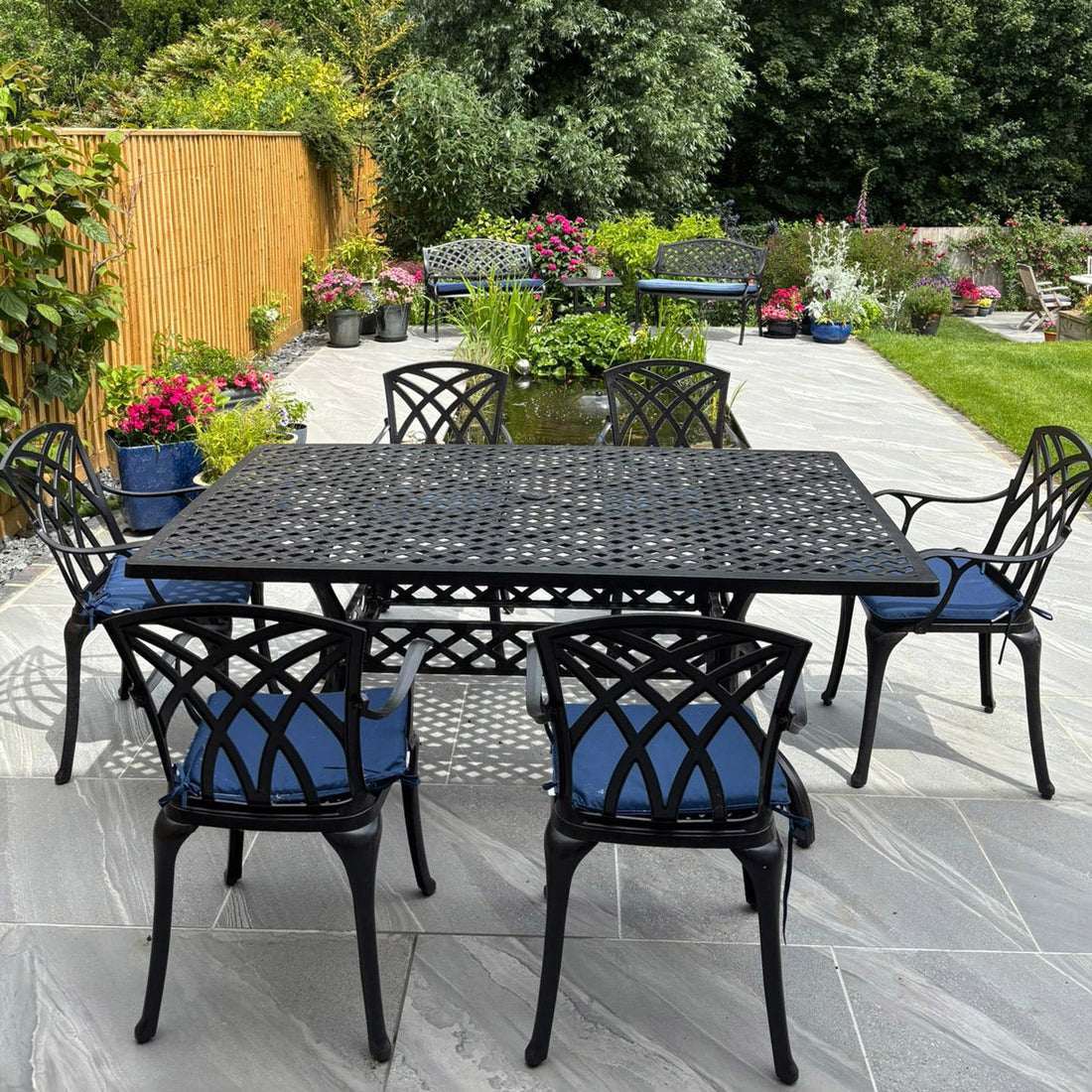 SOPHIA Tisch (6 Personen Set)