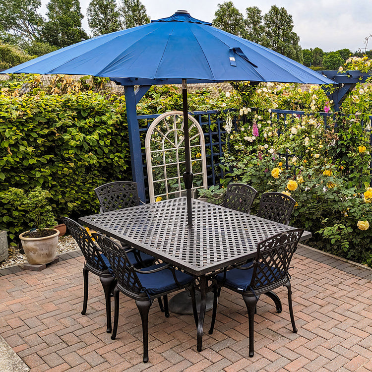 Gartenmöbelsets Gartenmöbel aus Metall Lazy Susan