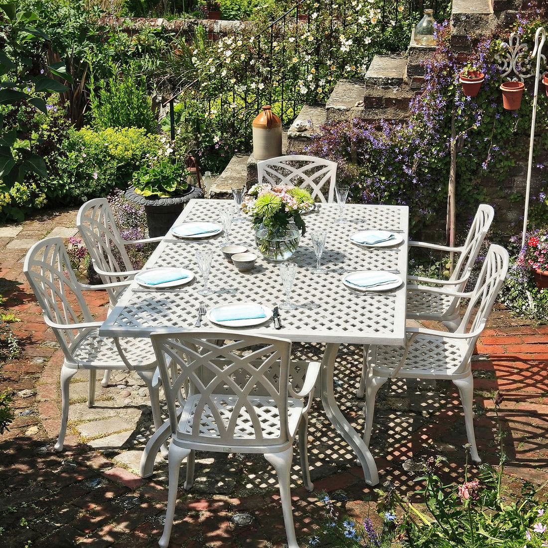 SOPHIA Tisch (6 Personen Set)