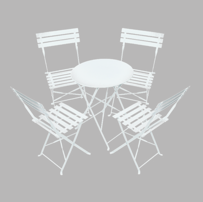 ALESSIA Bistro Set (4 Personen Set)