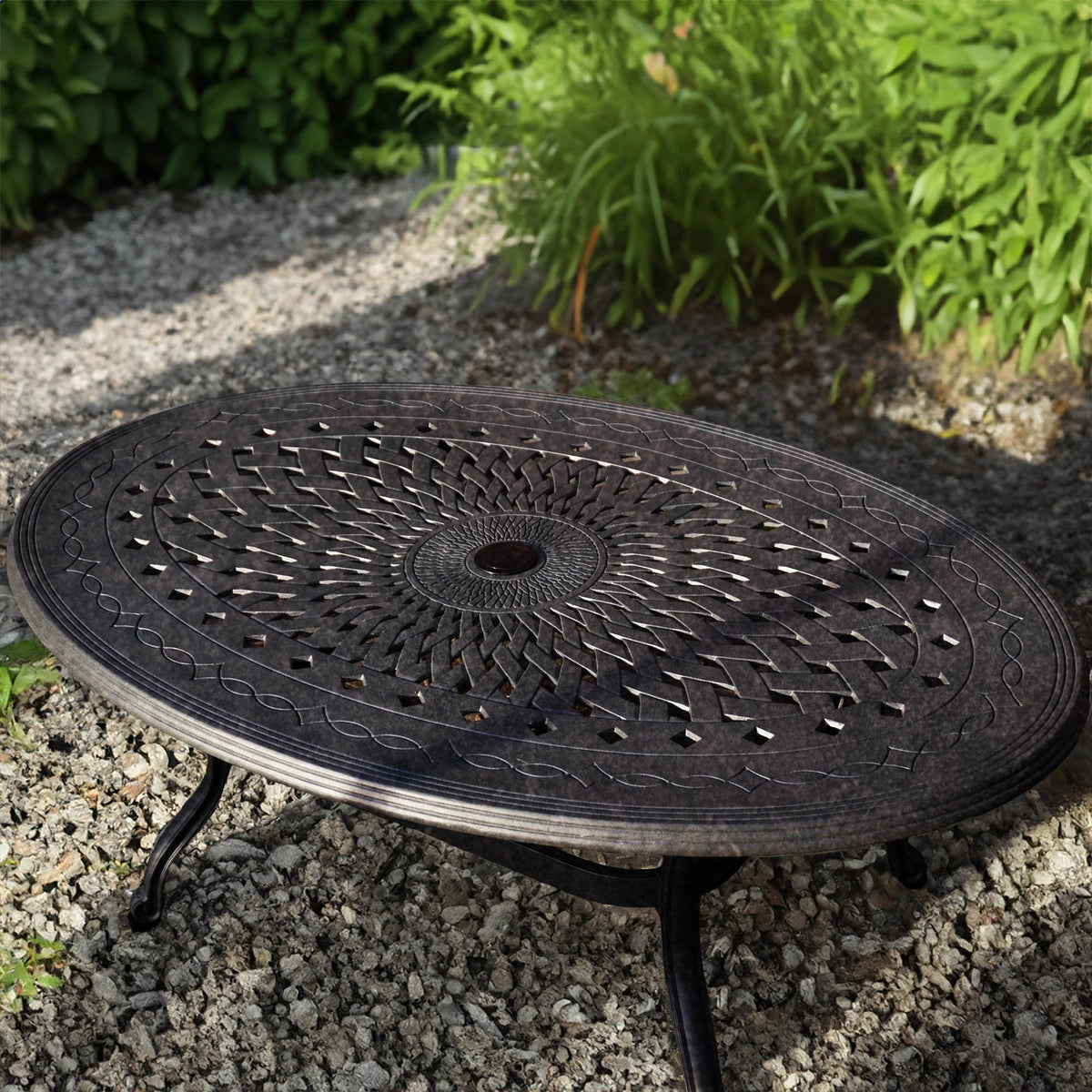 Bella Tisch - Antik Bronze