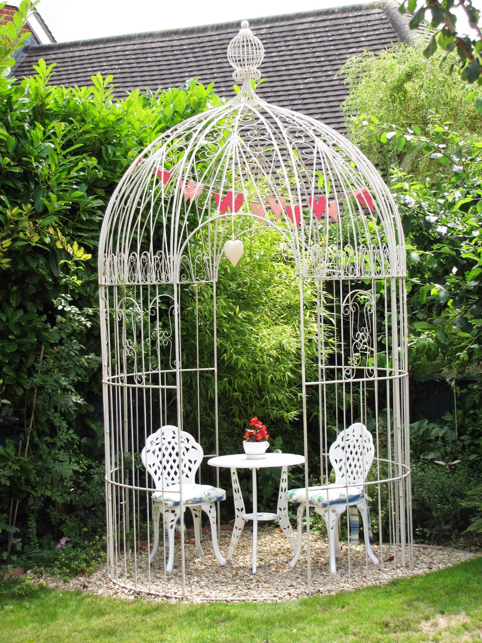 ROSE Bistro Set (Tisch mit 2 Stühlen) 