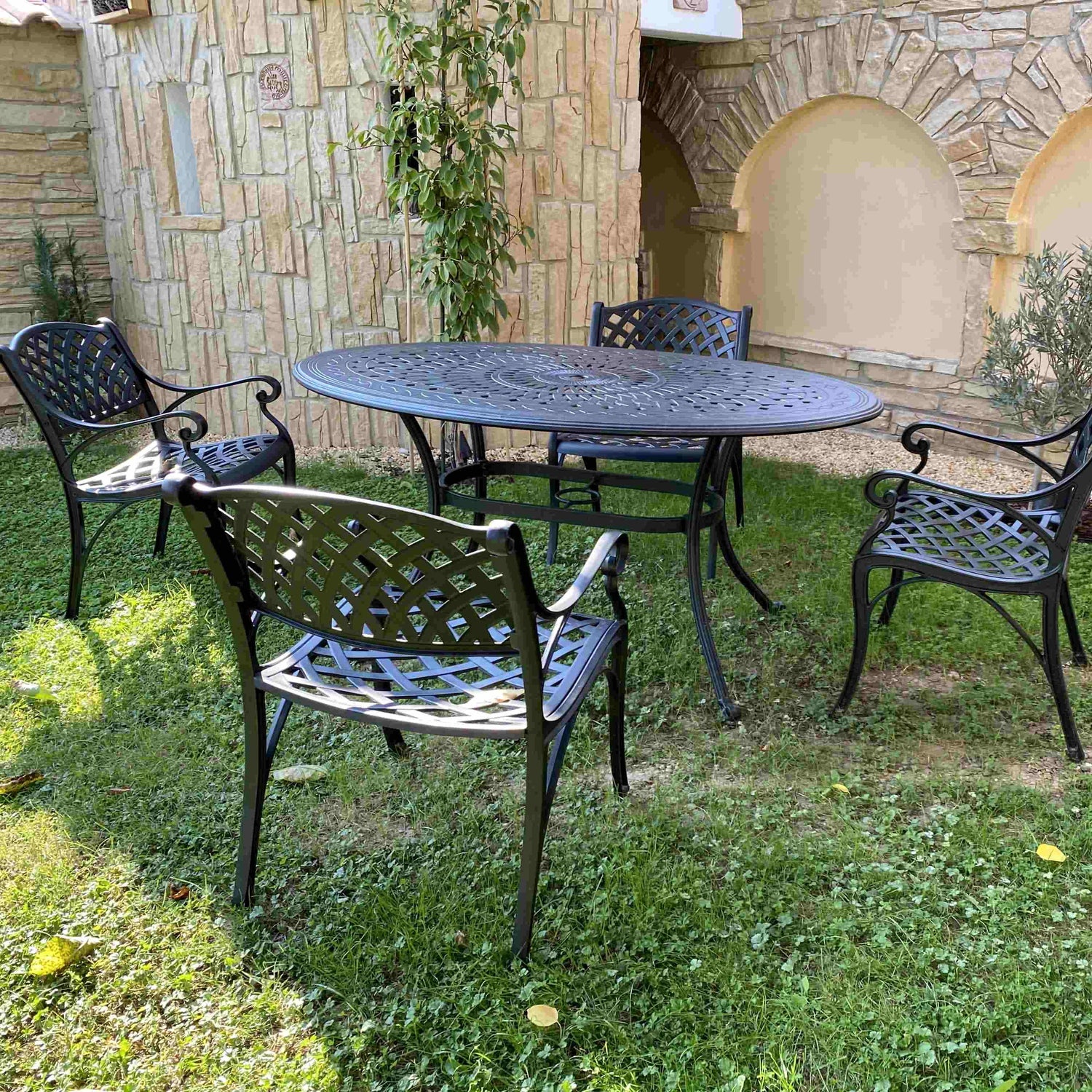 campingtisch stuhl set 4 personen EMILY Tisch (4 Personen Set)