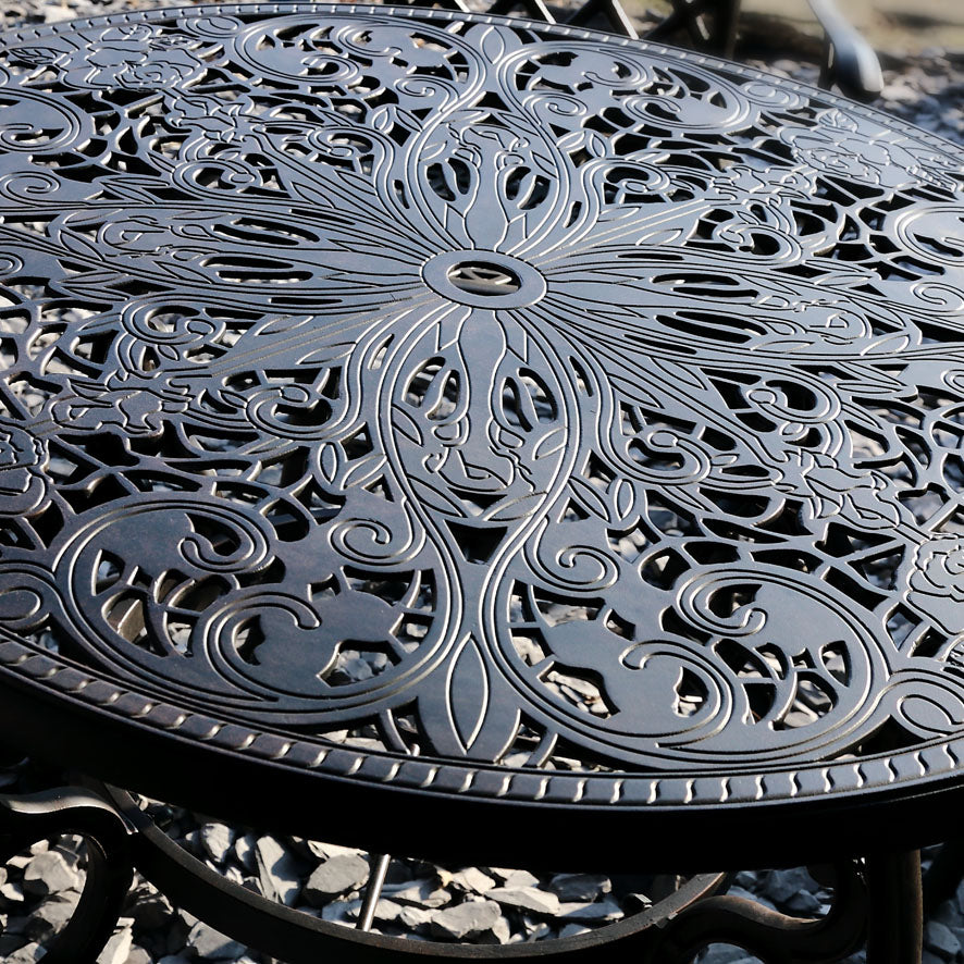 Flora Tisch - Antik Bronze