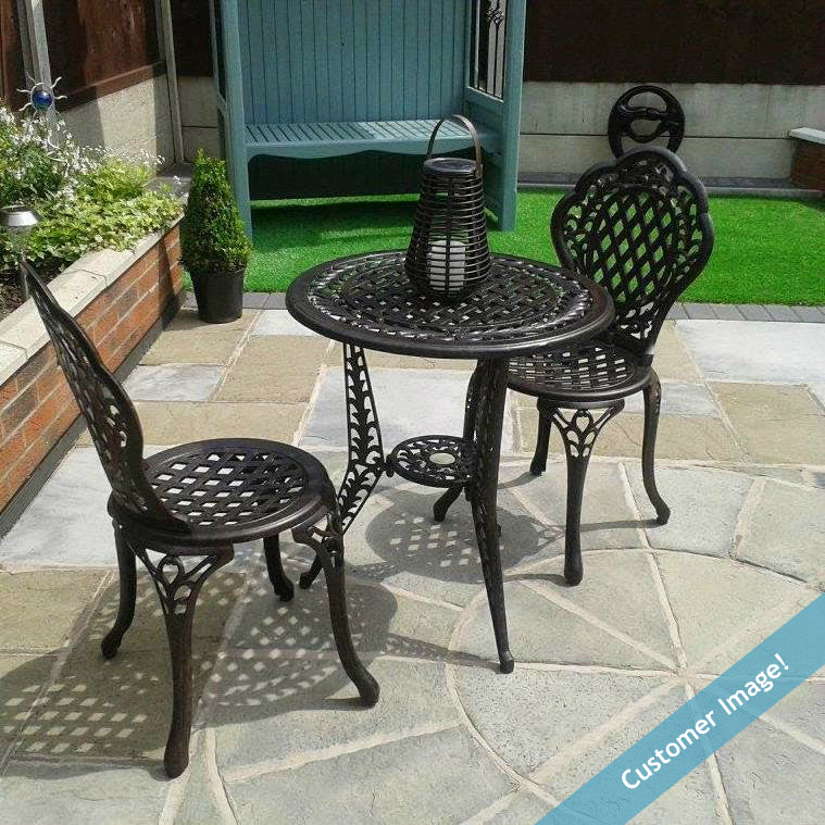 IVY Bistro Set (Tisch mit 2 Stühlen)