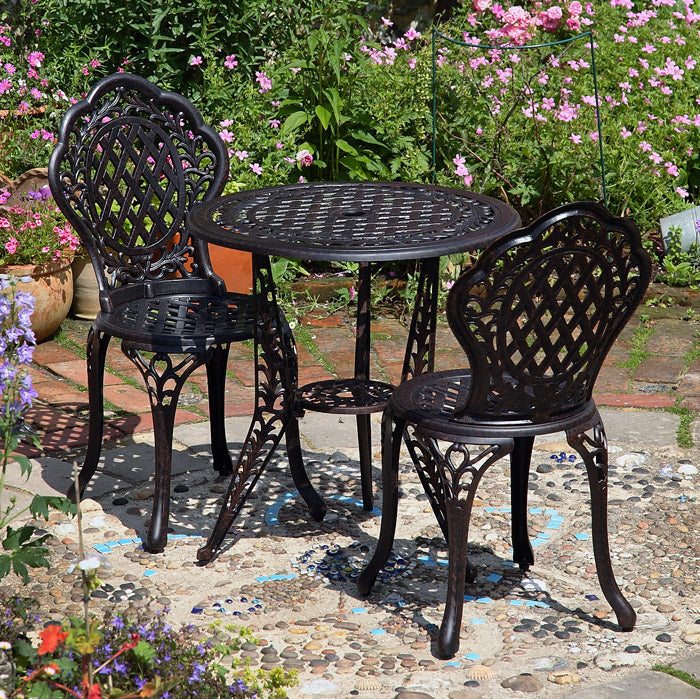 IVY Bistro Set (Tisch mit 2 Stühlen)