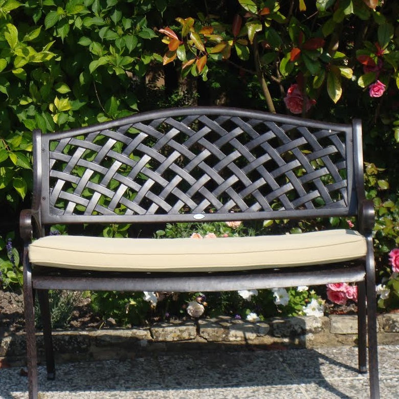 Gartenbankkissen - Beige