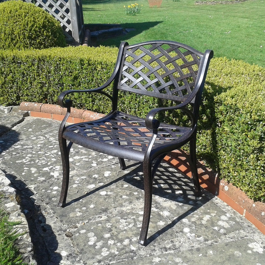 Stuhl Kate - Antik Bronze