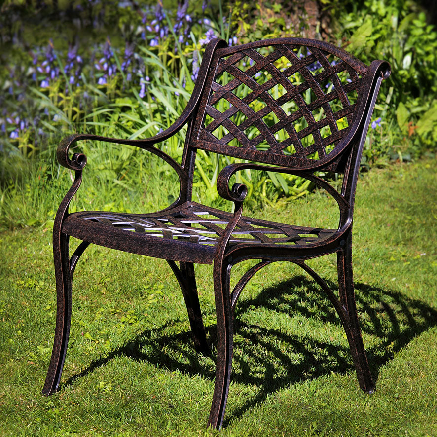 Stuhl Kate - Antik Bronze
