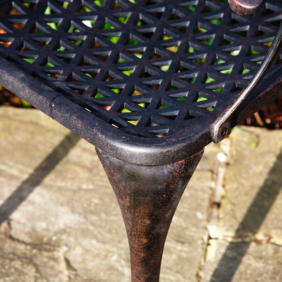 Stuhl April - Antik Bronze