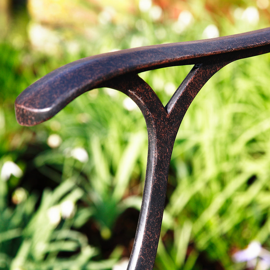 April Stuhl - Antik Bronze