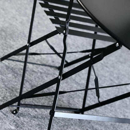 ALESSIA Bistro Set (Tisch mit 2 StÃ¼hlen) - Schwarz