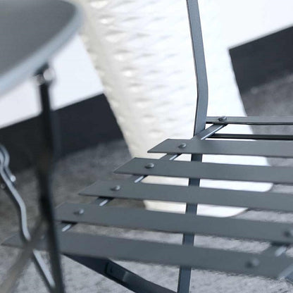 ALESSIA Bistro Set (Tisch mit 2 StÃ¼hlen) 