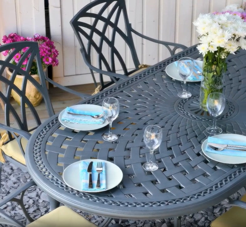 CATHERINE Tisch (6 Personen Set)