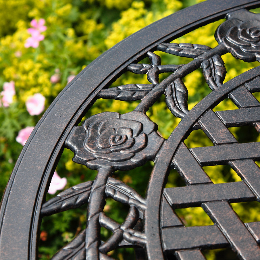 Rose Bistrotisch - Antik Bronze