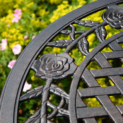 Rose Bistrotisch - Antik Bronze