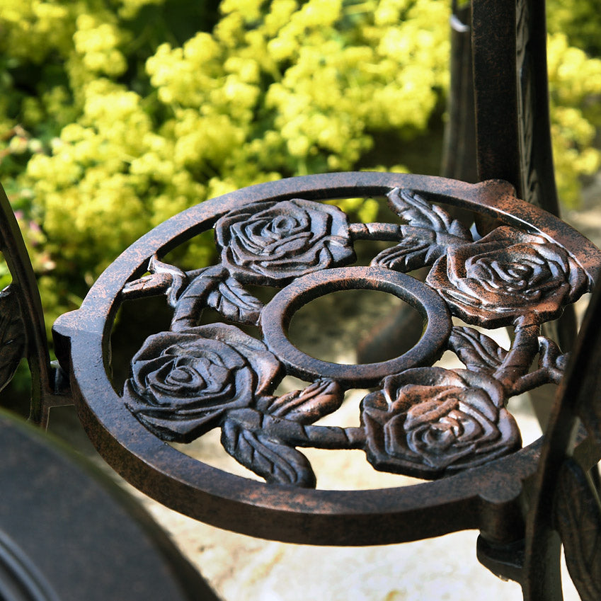 Rose Bistrotisch - Antik Bronze