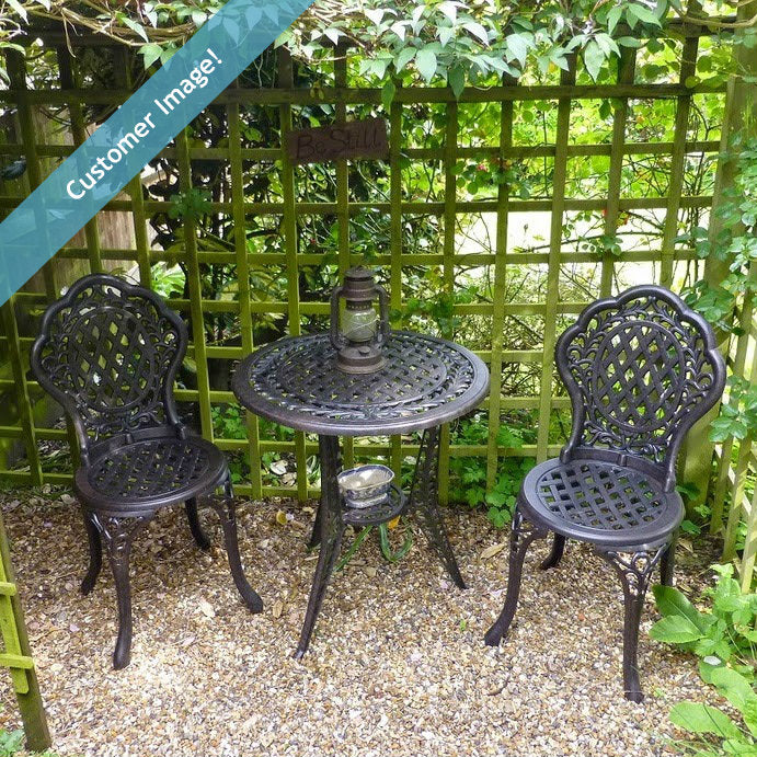 IVY Bistro Set (Tisch mit 2 Stühlen)